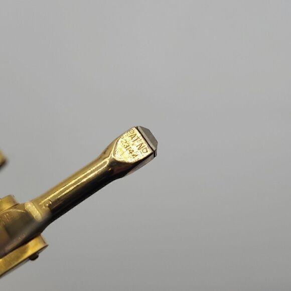 D.P.B Gold Filled French Cuff Links - Picture 4 of 5